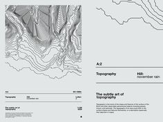 two maps are shown in black and white, one has a line drawing on it