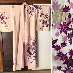 ☆｡･･ﾟ'★,｡･･'｡･･ﾟ'★,｡･･ﾟ'☆ Vintage Japanese KIMONO   ☆｡･･ﾟ'★,｡･･'｡･･ﾟ'★,｡･･ﾟ'☆ Thank you so much for your visit! Colours may differ slightly from actual colours due to the condition of the display or digital camera. This product may have some scratches and stains. We are unable to tell you all the details of minor stains and spots. Although efforts are made to dry the product to remove odours, the smell of chemicals used to prevent mould may still be present.  Please note that we cannot be respon Kimono Styling, Japanese Yukata, Kimono Gown, Cute Kimonos, Clothing Design Sketches, Silk Kimono Robe, Vintage Japanese Kimono, Japanese Textiles, Silk Kimono