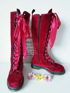 I have a selection of more than 500 pair of RARE, VINTAGE Dr Martens boots. Please visit my SHOP to check out my other DOCs. I will be listing new ones every day.  Let me know in case you have any questions Vintage Dr Martens, Goth Shoes, Dr Martens Boots, Large Eyes, Cute Boots, Dr. Martens Boots, Tall Boots, Dr. Martens, Boot Shoes Women