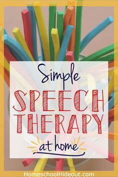 Great ideas for speech therapy at home! Speech Therapy Toddler, Activities To Do At Home, Toddler Speech Activities