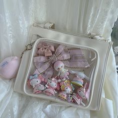 This price is for an ita bag only, the ita bag contents are not included. Bag Details:Divided Interior / Zip ClosureFabric:PU Size Free Size Length 33 Height 26.5 Depth 7 Bag Contents, Kawaii Bags, Ita Bag, Pastel Girl, Fancy Bags, Vintage Gothic, Kawaii Art, Diy Bag, Alternative Fashion