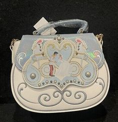 Great Shopping Disney Danielle Nicole Cinderella Carriage Wedding Satchel Crossbody Bag New, Women's Bags & Handbags Danielle Nicole Disney, Prince Wedding, Cinderella Prince, Cinderella And Prince Charming, Cute Crossbody Bags, Wedding Handbag, Cinderella Wedding, Red Leather Handbags, Danielle Nicole