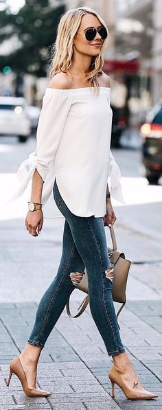 summer outfits for women How To Wear Leggings, Stylish Summer Outfits, Fashion Jackson, Mode Jeans, Blogger Style, Fashion Mode