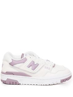 white/salt rose pink leather front lace-up fastening padded ankle branded heel counter panelled design cut-out padded logo perforated detailing logo-debossed tongue round toe branded insole flat rubber sole New Balance White Skate Shoes With Rubber Sole, White New Balance Skate Shoes With Cushioned Footbed, White Cushioned New Balance Skate Shoes, Cushioned White New Balance Skate Shoes, White New Balance Sneakers With Perforations, New Balance White Sneakers With Boost Midsole, New Balance Low-top Skate Shoes With Perforations, White New Balance Sneakers With Cushioned Midsole, White New Balance Lace-up Skate Shoes