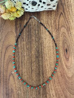 Navajo Made Multi Stone Sterling Silver Beaded Necklace. It measures 17 inches long and just over 1/8 of an inch wide. Thank you for checking out my store, if you have any questions please contact me!! Exported By ExportYourStore :) SKU:403985062298_AE56* Southwestern Beaded Round Turquoise Necklace, Southwestern Style Round Beaded Necklaces With Large Beads, Southwestern Beaded Turquoise Necklace, Southwestern Single Strand Necklace For Festivals, Southwestern Multicolor Single Strand Beaded Necklaces, Southwestern Multicolor Beaded Single Strand Necklace, Southwestern Single Strand Beaded Necklace With Round Beads, Southwestern Single Strand Adjustable Beaded Necklace, Adjustable Single Strand Southwestern Beaded Necklace