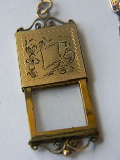 ad eBay - Find many great new & used options and get the best deals for Victorian 16" Gold Filled Pocket Watch Chain 1/8" Square Chased Slide Locket Fob at the best online prices at eBay! Free shipping for many products! Antique Gold Rectangular Watch Accessories, Antique Style Gold Rectangular Watch Accessories, Vintage Rectangular Jewelry For Everyday Use, Antique Gold Rectangular Jewelry And Watches, Vintage Rectangular Chain Jewelry, Vintage Jewelry With Lobster Clasp For Everyday, Collectible Etched Rectangular Jewelry, Door Picture, Picture Locket