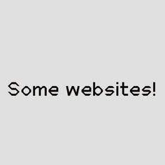 some website's logo is shown in black and white on a light gray background