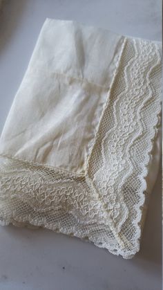 Dainty vintage lace handkerchief with the prettiest of lace trim. Would be a beautiful gift for the bride to be! White Victorian Handkerchiefs With Lace Trim, Victorian White Handkerchiefs With Lace Trim, White Victorian Handkerchief With Lace Trim, Elegant Lace Handkerchiefs With Lace Trim, Elegant Lace Work Handkerchiefs Gift, Elegant Wedding Handkerchief With Lace Work, Elegant Lace Wedding Handkerchief, Elegant Lace Work Handkerchief For Wedding, Elegant Lace Work Wedding Handkerchief