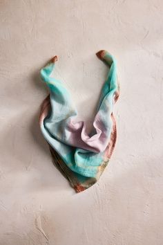 a scarf is hanging on the wall