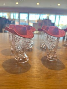 Say cheers in true Western style with the Plastic Boot Shot Glass with Mini Cowboy Hat! 🤠🥃 This fun and quirky shot glass is shaped like a cowboy boot, complete with a mini cowboy hat perched on top, bringing major country vibes to your next party or event. Perfect for serving up your favorite shots with a side of flair, it's a playful twist on classic drinkware. Whether you’re hosting a themed party or just want to add a little yeehaw to your night, this boot-and-hat combo will have everyone toasting in style. Giddy up! 🤠🍻 Mini Cowboy, Mini Cowboy Hat, Plastic Boots, Country Vibes, Bar Jewelry, Cowboy Boot, Cowboy Hat, Themed Party, Western Style