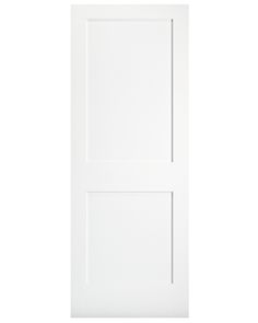 a white door on a white background