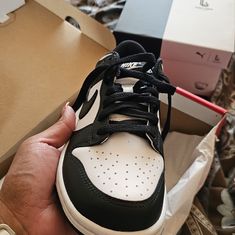 Nike Dunks Low Panda Black And White 7y Never Worn Panda Dunks Low, Panda Black And White, Nike Dunks Low, Panda Dunks, Dunks Low, Kids Nike, Nike Dunks, Black Nikes, Nike Shoes