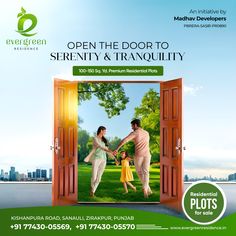 an advertisement for the door to serentty and tranquility program in malaysia