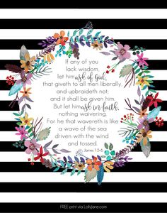 a black and white striped background with the words as if god ask in faith