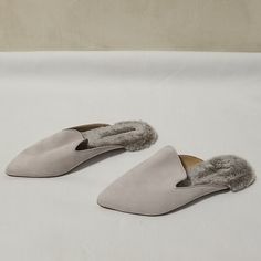 Mule Slide New With Tag Size 8.5 Chic Slip-on Synthetic Slippers, Chic Spring Slippers With Round Toe, Chic Round Toe Slippers For Spring, Chic Spring Round Toe Slippers, Chic Synthetic Slip-on Slippers, Elegant Pointed Toe Slippers For Spring, Chic Slip-on Closed Toe Slippers, Chic Slip-on Slippers With Flat Heel, Chic Closed Toe Slippers For Spring