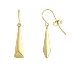 Give your jewelry collection a refresh with these Forever 14K drop earrings. Click on this JEWELRY & WATCHES GUIDE to learn about fit, styles, materials and more! Give your jewelry collection a refresh with these Forever 14K drop earrings. Click on this JEWELRY & WATCHES GUIDE to learn about fit, styles, materials and more! FEATURES Length: 28 mm Backings: fishhook Nickel free Metal: 14k gold Finish: polished Packaging: boxed Size: One Size. Gender: female. Age Group: adult. Polished Yellow Gold Diamond Drop Earrings, Modern Gold Teardrop Diamond Earrings, Timeless 14k Gold Earrings With Polished Finish, Modern 14k Gold Diamond Earrings For Formal Events, Modern 14k Gold Diamond Earrings For Formal Occasions, 14k Gold Teardrop Diamond Earrings For Formal Occasions, Formal Teardrop Diamond Earrings In 14k Gold, Formal 14k Gold Earrings With Ear Wire, Formal 14k Gold Teardrop Diamond Earrings