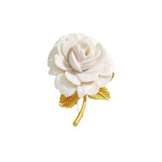 Add a touch of elegance with our Alloy Noble White Rose Flower Brooch. Made from high-quality alloy, this brooch features a stunning white rose design. Perfect for dressing up any outfit and making a statement, this brooch is a must-have accessory for any fashion-forward individual. Tarnish-proof Water-proof Sleep / Nap-proof Safe for sensitive skin Wear it while working out &showering Designed to wear 24/7 If there is no stock, the product will take 15 days to produce Please leave your usual email address for order contact For smooth delivery, please leave your phone number Details Materials: Alloy Weight: 33.4G SKU：AN24060602 Baby Charm Bracelet, Sterling Silver Nose Rings, White Rose Flower, Gemstone Earrings Gold, Silver Nose Ring, Flat Back Earrings, Custom Wedding Rings, Moissanite Necklace, Moissanite Earrings