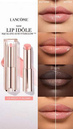 Get instant color & shine with our NEW Lip Idôle Squalane-12 Butterglow. Hydrating Lip Balm, Cream Serum, Soft Lips, Cleanser And Toner, Farmhouse Plans, Night Creams, Beauty Essentials, Beauty Shop, Makeup Remover