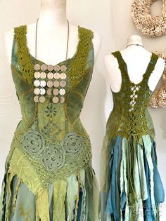 Green boho wedding dress , could be a unique dress in green colours , rustic boho wedding dress, barefeet beach wedding dress , elven wedding dress.. I feel the dress is a  wonderful bohemian vintage inspired dress in both dynamic and calm colors giving it an ethereal feeling and look . We're talking a free-spirited boho lace wedding dress or floral embroidered wedding dress that let your guests and bridal party know you're ready to celebrate in relaxed, yet beautiful, style.  There is a lacing Green Sleeveless Fairycore Dress, Fitted Fairy Dress For Summer Wedding, Summer Wedding Green Fairy Dress, Green Fairycore Dress For Summer, Sleeveless Fairycore Dress For Wedding, Sleeveless Fairycore Fairy Dress For Wedding, Fitted Fairycore Dress For Festival, Fairycore Sleeveless Fairy Dress For Wedding, Festival Fairycore Fitted Fairy Dress