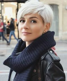 Messy Pixie Haircuts, Pixie Haircuts For Fine Hair, Messy Pixie Haircut, Trendy We Fryzurach, Short White Hair, Popular Short Hairstyles, Messy Pixie, Best Short Haircuts