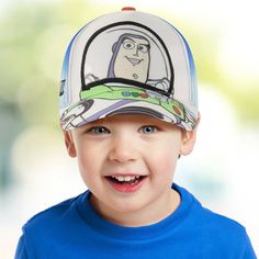 This Adorable Little Boy’s Baseball Hat featuring Buzz Lightyear from Disney is the perfect Toddler Hat that your Boy will be proud to wear and show off anywhere he goes. He will be ready for all his activities day or night with this fun and stylish Baseball Cap. This Hat Makes a great Gift for young Buzz Lightyear fans and is sure to be his favorite accessory in no time. Themed Baseball Cap, Disney Adjustable Baseball Cap, Adjustable Disney Baseball Cap, Fun Snapback Hats For Playtime, Playful Sports Trucker Hat, Disney Adjustable Cap, Adjustable Disney Cap, Toddler Hat, Buzz Lightyear