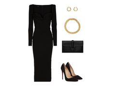 Volturi Outfits, Black Elegant Outfit, Elegant Outfit Dress, Theatre Outfit, Money Clothes, Dress Royal