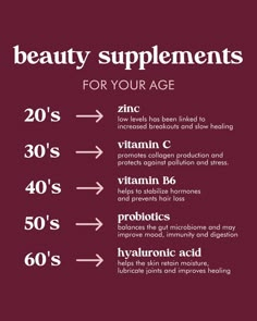 Beauty Supplement Health Benefits Of Collagen, Collagen Benefits, Beauty Supplements, Collagen Supplements, Vitamins For Skin, Vitamins For Women, Health Knowledge, Natural Supplements, Health Facts