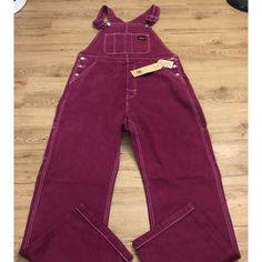 New Levis Red Tab Overalls Burgundy Red Size Medium Mens Red Jeans Men, Overalls Fit, Levis 501 Black, Red Overalls, Selvedge Denim Jeans, Japanese Selvedge Denim, Tapered Leg Jeans, Vintage Levis Jeans, Japanese Denim