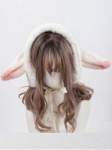 Lamb Ears, Sheep Ears, Cute Lamb, Bonnet Hat, Lambs Ear, Sweet Lolita, Spice Girls, Earmuffs, Gothic Lolita