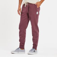 Absurdly soft, cotton fleece comes together with a vintage wash for joggers that look as effortless as they feel. Plus, pockets, in case you didn´t look relaxed enough already. Solid Colors: 100% USA Grown Cotton Heather Colors: 99% USA Grown Cotton/1% Polyester 10.62 oz. Heavy Weight garment washed fleece for ultimate softness. Sturdy cotton/spandex 1x1 rib at waistband and cuff for better wear and durability. Slash pockets. Authentic heavyweight stitching details. Zippered back pocket. Natural Mahogany Brown, Positive Lifestyle, Stitching Details, Fleece Shorts, Mens Joggers, Fleece Joggers, Help Kids, Children In Need, Best Wear