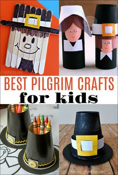 the best pilgrim crafts for kids to make