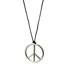 Skeleteen Peace Symbol Medallion can be worn as jewelry or costume accessories with the Hippy theme.These necklaces are made with a rope chain that is 26" long and a plastic peace sign that is 3" in diameter.These are made to fit men women and kids and will look fantastic with John Lennon glasses and a tie dye shirt.These 60s 70s peace signs make perfect costumes for girls and boys dressing up in Hipster clothing.Skeleteen items are made of tested materials that are non-toxic and safe.Skeleteen Lennon Glasses, Boys Dressing, John Lennon Glasses, Hipster Clothing, Colorful Headbands, Pet Memorial Necklace, 1970s Hippie, Hippie Party, Memorial Pendant