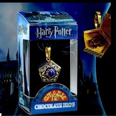 the harry potter pendant is in its box and it's on sale for $ 10