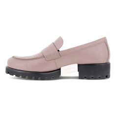 Free shipping and easy returns on ECCO Women's Modtray Loafer . This edition of the ECCO MODTRAY is an edgy, moc-toe penny loafer that offers signature detailing and height in Everyday Shoes, Penny Loafer, Trending Today, Lug Sole, Penny Loafers, Office Wear, Boot Shoes Women, Full Grain Leather, Penny