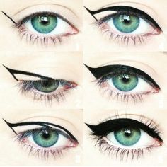 Como fazer delineador Lips Ideas, Liner Makeup, Perfect Cat Eye, Makeup Lips, Cat Eye Makeup