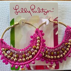 Reposhing This Item I Purchased From @Ameliajusto. Loved It, But Ready To Rotate For Something New. Questions? Leave A Comment Below! I Never Wore These. They Are Still Brand New With The Tags. Beaded Pink Hoop Earrings For Beach, Pink Beaded Hoop Earrings For Beach, Pink Dangle Hoop Earrings For Summer, Summer Pink Dangle Hoop Earrings, Pink Bohemian Hoop Earrings For Beach, Summer Festival Pink Hoop Earrings, Pink Earrings For Festivals With Pierced Ears, Pink Bohemian Earrings For Party, Bohemian Pink Earrings For Party