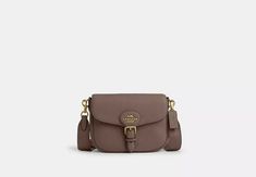 COACH® Outlet | Amelia Saddle Bag Sustainable Bag, Coach Outlet, Chain Belt, Saddle Bag, Women Perfume, Bag Straps, You Bag, Belt Bag, Pebbled Leather