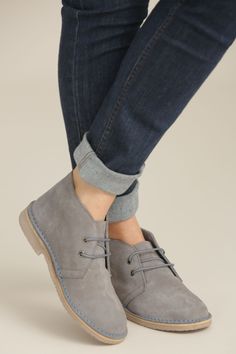 Seasalt Desert Boot - Cobble Desert Shoes, Hipster Shoes, Clarks Desert Boot, Grey Suede Boots, Desert Boot, Desert Boots, Shoe Closet, Really Cute Outfits, Dream Shoes