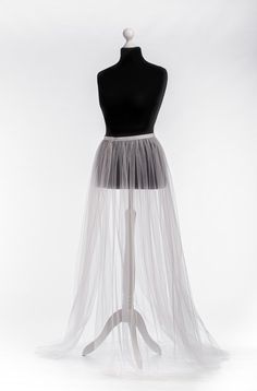 Tulle Overskirt Detachable Skirt Tulle Overlay Skirt Bridal Train Removable Tulle Skirt Detachable Bridal Skirt Bridal Overskirt - Etsy Stretch Tulle Full Skirt, Prom Tulle Long Skirt Bottoms, Long Train Tulle Dresses, Elegant Tulle Skirt For Debutante Ball, Fitted Tulle Bottoms For Prom, Fitted Tulle Skirt Bottoms For Prom, Fitted Long Skirt For Debutante Ball, Stretch Tulle Petticoat Skirt, Elegant Tulle Skirt For Wedding