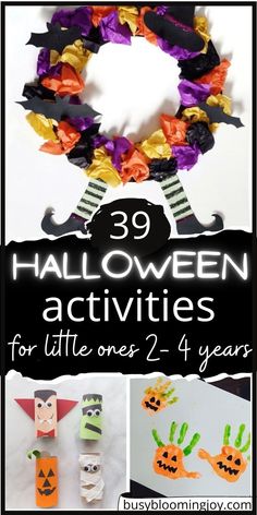 halloween activities for little ones to make