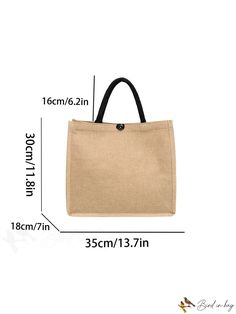 BirdinBag - Chic and Versatile Womens Tote Bag Bags Tote, Word Wrap, Handle Bag, Womens Tote, Color Khaki, Womens Tote Bags, Top Handle, Top Handle Bag, Bag Lady