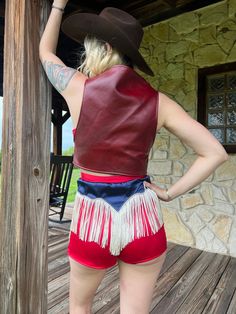 Made to order western style mini shorts cut from a stretch satin with custom western appliqué in satin, trimmed with fringe. Colors are customizable! Measurements: WAIST HIPS CROTCH INSEAM Western Applique, Western Shorts, Shorts With Fringe, Stretch Satin, Mini Shorts, Short Cuts, Western Style, Western Fashion, Short Outfits