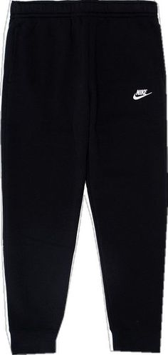 nike-mens-sportswear-club-fleece-tracksuit-bv2645-010-bv2671-010 Nike Black Athleisure Sweatpants, Sporty Tracksuit With Ribbed Cuffs, Nike Black Sweatpants For Streetwear, Solid Color Sporty Sweats For Streetwear, Sporty Sweats For Streetwear, Sporty Solid Sweats For Streetwear, Nike Black Moisture-wicking Sweatpants, Nike Sporty Sweatpants For Streetwear, Nike Black Functional Sweatpants