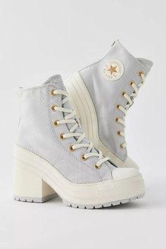 Converse High Heels, Sneaker Shop, Fitness Wear Outfits, Converse Chuck 70, Stylish Handbags, Fashionista Clothes