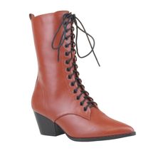 Lace-up Boots For Workwear In Fall, Fitted Lace-up Martin Boots For Fall, Trendy Knee-high Wedge Boots For Fall, Fitted Lace-up Platform Boots For Fall, Trendy Lace-up Heeled Boots For Fall, Fitted Wedge Ankle Boots For Fall, Fitted Ankle Wedge Boots For Fall, Knee-high Combat Boots For Fall, Pointed Toe Lace-up Winter Boots For Work