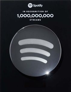 spotify in recognition of 10, 000 streams