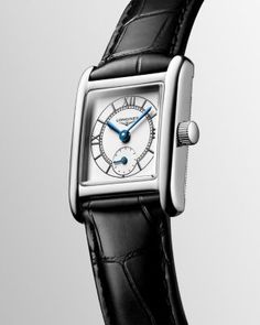 Longines Mini DolceVita Watch, 21.5mm x 29mm Black Watches With Rectangular Dial For Evening, Black Watch Accessories With Rectangular Dial For Evening, Classic Black Jewelry With Rectangular Dial, Black Timeless Jewelry And Watches For Formal Occasions, Black Watch With Polished Finish And Rectangular Dial, Black Evening Watch With Polished Finish, Black Polished Finish Watch For Evening, Black Rectangular Watch With Polished Finish, Black Rectangular Watches With Polished Finish