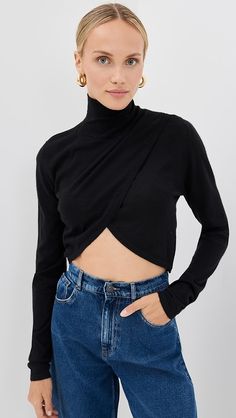 Le Kasha Arrone Top | Shopbop Cashmere Long Sleeve Turtleneck For Layering, Versatile Fine Knit Turtleneck Sweater, High Neck Cashmere Tops For Fall, Chic High Neck Fine Knit Turtleneck, Chic Fine Knit High Neck Turtleneck, Fall High Neck Cashmere Tops, Chic Long Sleeve Merino Wool Turtleneck, Chic Merino Wool Long Sleeve Turtleneck, Chic Turtleneck With Funnel Neck In Fine Knit