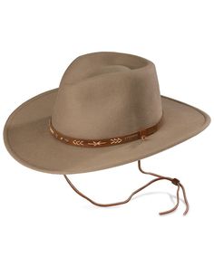 Stetson Men's Santa Fe Crushable Felt Hat, Mushroom Brown Leather Hat, Justin Boots Womens, Twisted X Boots, Felt Cowboy Hats, Stetson Hat, Chapeau Cowboy, Women's Circle, Outdoor Hats, Hiking Boots Women