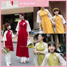 Hello , thanks for visiting my shop Brand New High Quality Vietnamese Ao Dai. Ao Dai for Man  50-85 kg Ao dai for woman 45-64kg  Inbox cân nặng để shop may theo cân nặng của nam và nữ Please refer the size chart to select your size. If you are not sure about your size, please message me. Hope you have found your favorite dress .Thank you Red Spring Holiday Sets, Traditional Red Sets For Spring, Ao Dai Red, Hope You, Your Favorite, You Are, Silk Pants, Lunar New Year, Mom Daughter